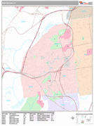 New Britain Digital Map Premium Style